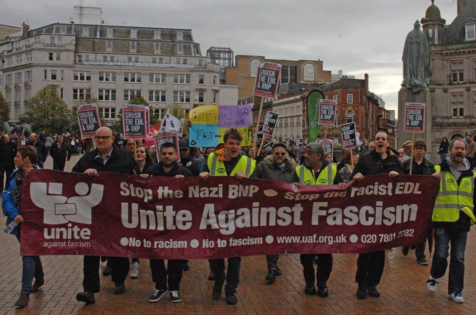 Oppose fascist and Islamophobic Britain First in Birmingham – 24 June