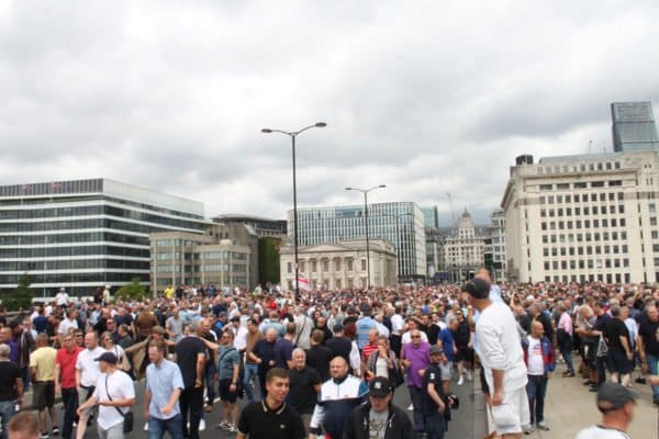 A second warning for antifascists: thousands on the streets of London as far right reorganises