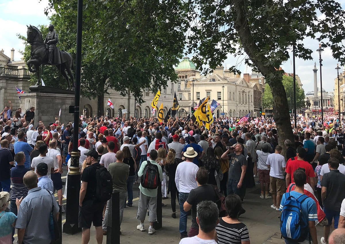 Analysis: the ‘Free Tommy’ demo and a year of far right protests (with table and video)