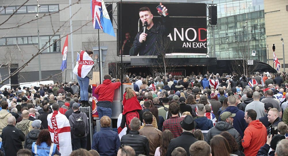 Tommy Robinson vs the media – and the ‘great replacement’ theory that links him to Christchurch