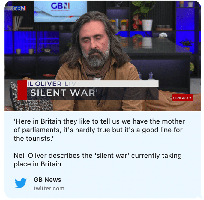 Behind the new iteration of an age-old plot – Martyn Lester examines GB news presenter, Neil Oliver