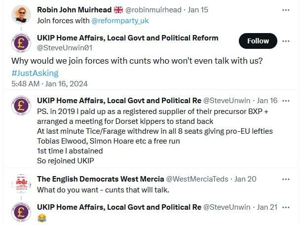 UKIP Feud – Rebecca Jane pours petrol on the flames