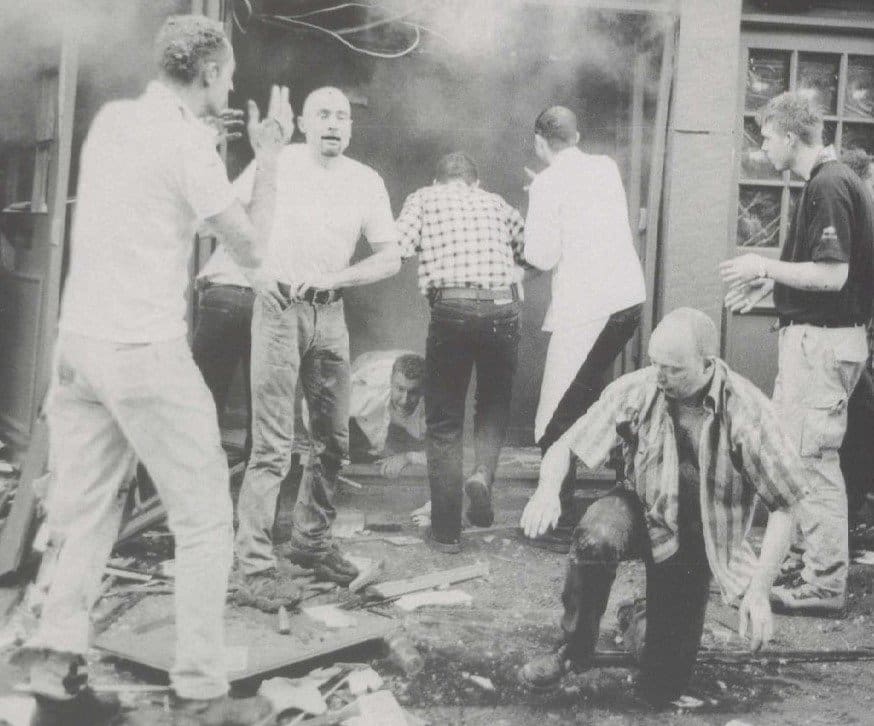 The Admiral Duncan pub, scene of the most devastating attack