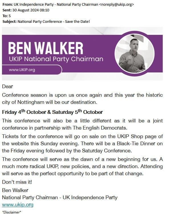 UKIP and English Democrats move closer to hook-up