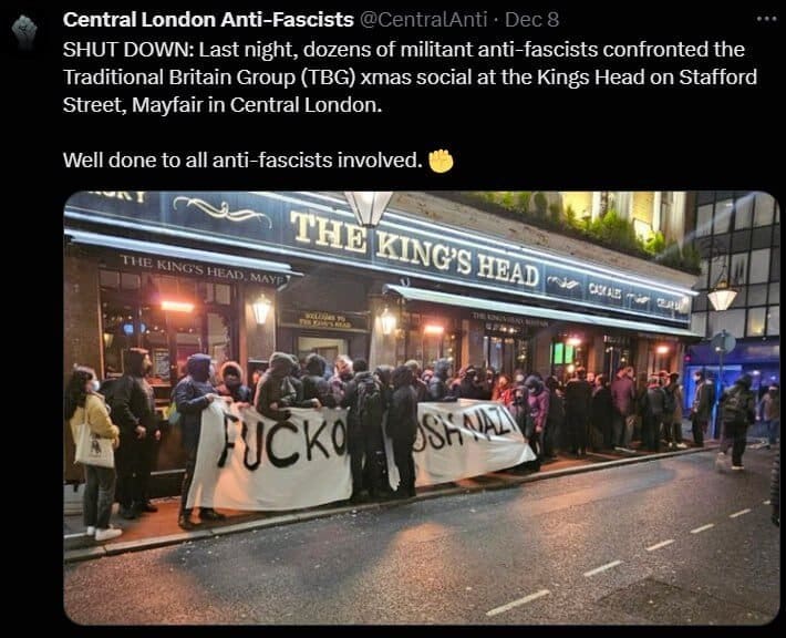 Traditional Britain fiasco sparks accusations of betrayal on far right