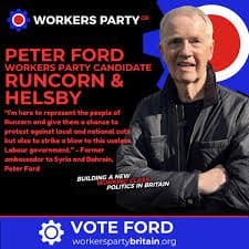 George Galloway fields friend of Holocaust deniers in Runcorn by-election