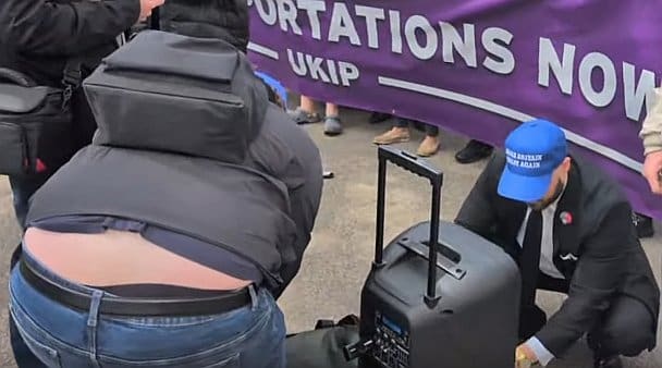 The UKIP candidate who is, well, a bit of an arse…