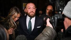 Conor McGregor at court case