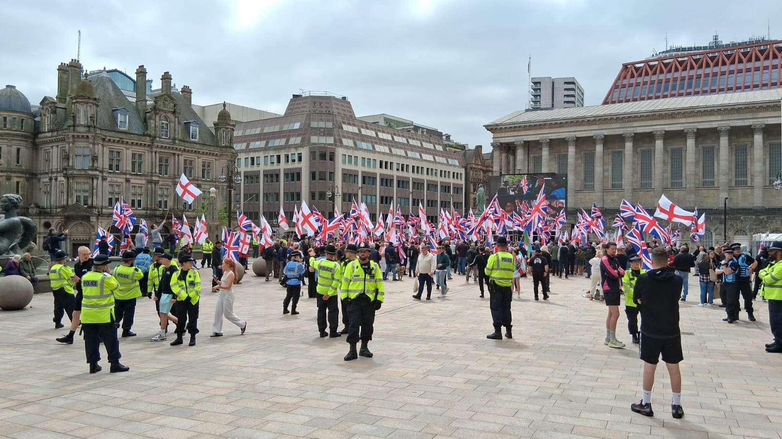 Britain First breakdown in Birmingham
