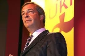 Nigel farage when UKIP leader