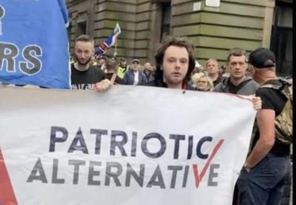 Patriotic Alternative on UKIP march in Glasgow