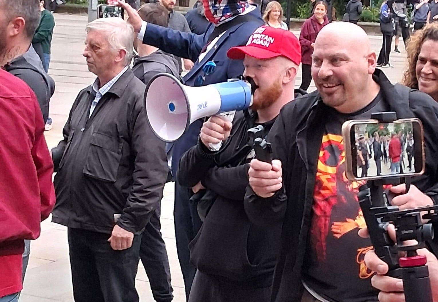 Trump-loving ‘auditors’ try to stir things up in Manchester