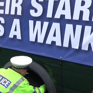 Paul Golding battle bus encounter with GMP