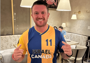 Smirking Robinson wrecks chances of Israeli football fans watching Aston Villa game