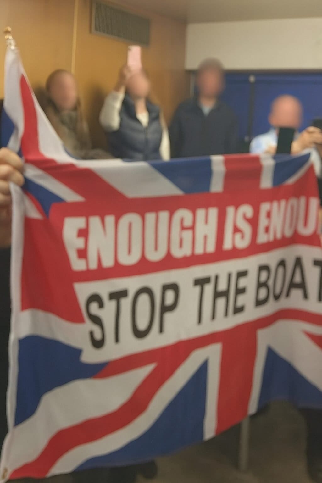 Council offices smashed up during ‘sanctuary’ debate