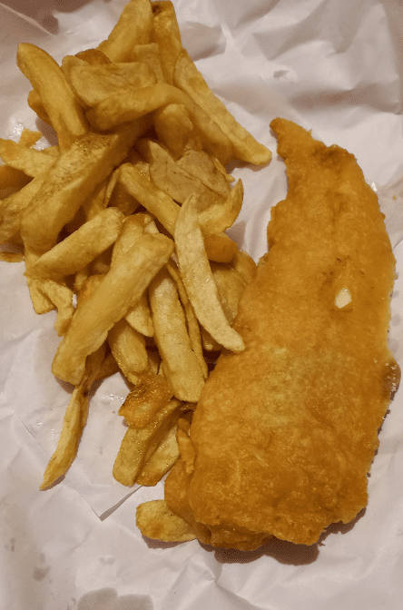 Brexit Brian Stovell's fish and chips