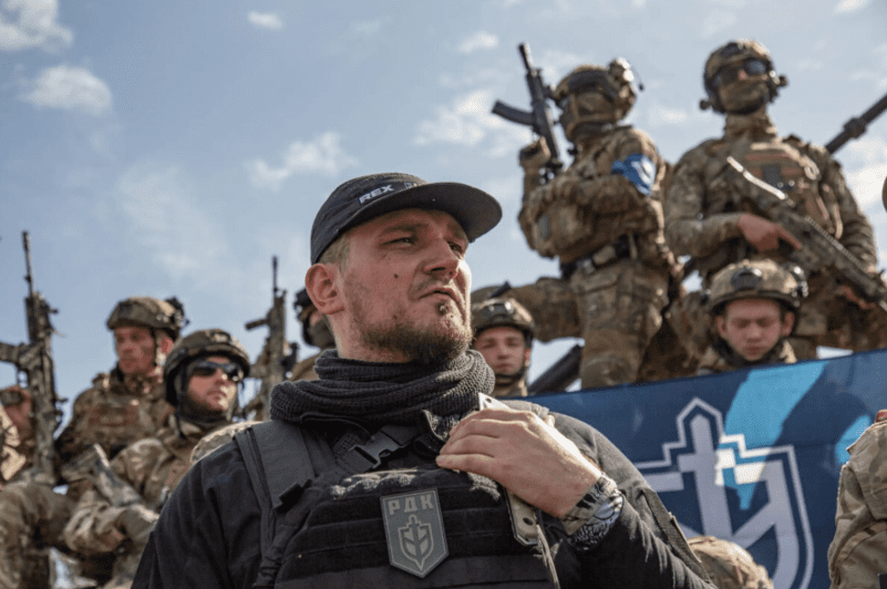 Key international nazi with UK links killed in Ukraine