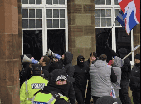 Protestors attack hotel in Perth Jan 2026