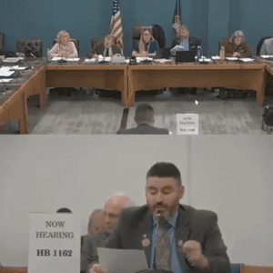 Matt Souberin addresses NH senate