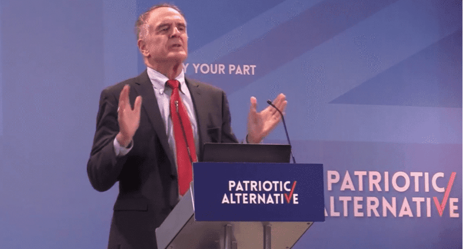 Banned US neo‑nazi joins Restore Britain