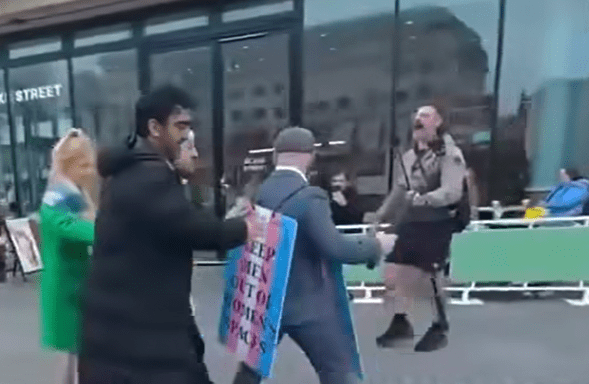Attack on Hannah Spencer in Manchester 8 March 2026