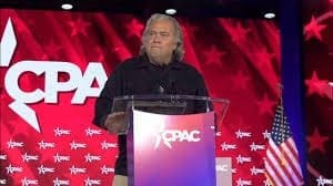 Steve Bannon at CPAC 2026