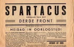 Henk Sneevliet's anti nazi newspaper