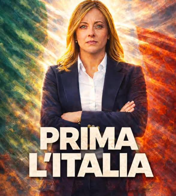Giorgia Meloni Italy First