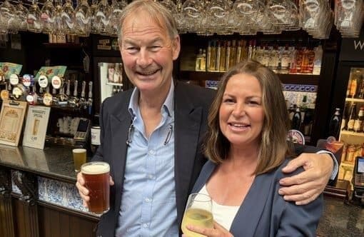 Lowe with Makerfield candidate
