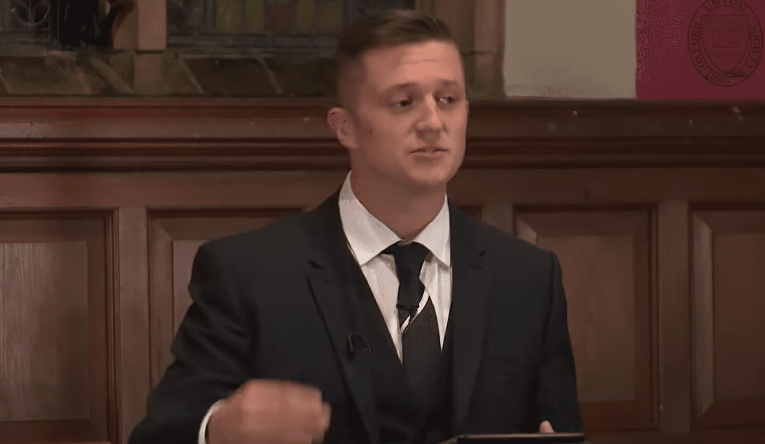 Tommy Robinson at Oxford Union