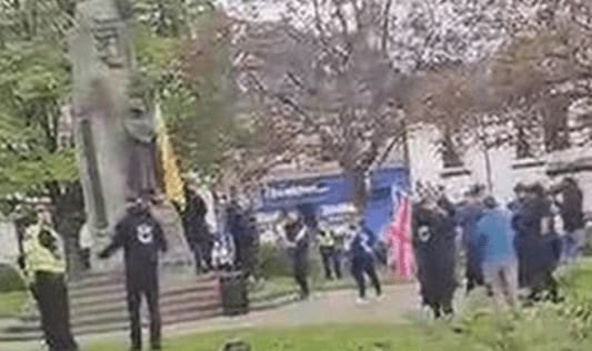 Nazis desecrate Perthshire war memorial