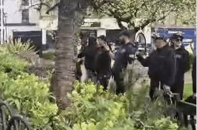 Four arrested following Blairgowrie neo-nazi demo